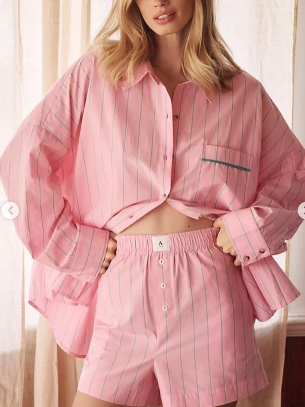 Anthropologie Pajama set